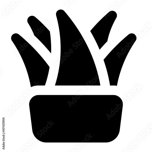 plant icon for illustration 