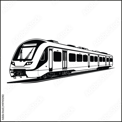Train Silhouette Clipart