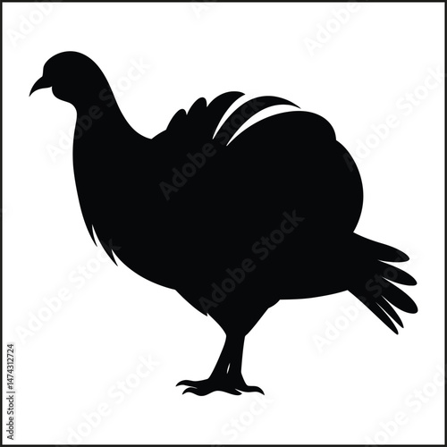 Turkey Silhouette Clipart photo