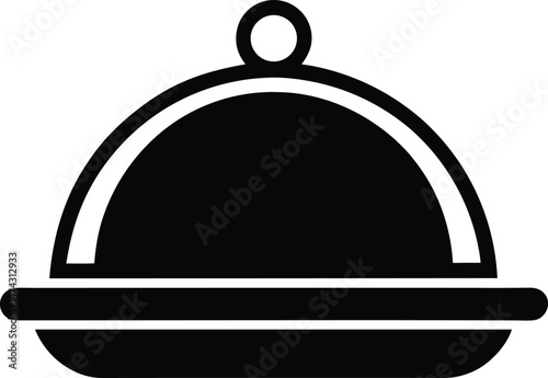catering tray icon vector illustration
