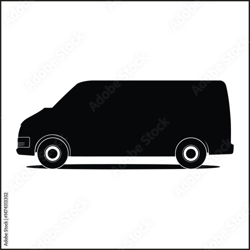 Van Silhouette Clipart