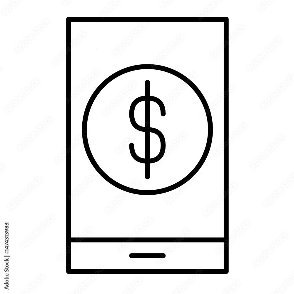 mobile phone icon design mobile phone icon design