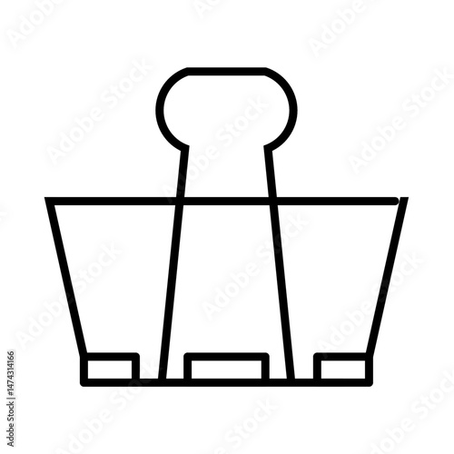 blinder clip icon design