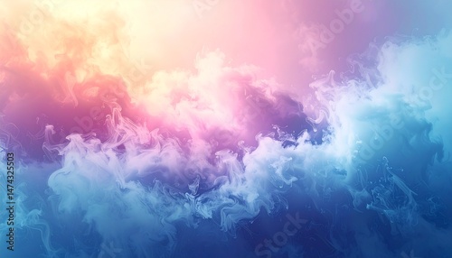 fogging background with variant color abstract Illustration at side frame wallpaper 