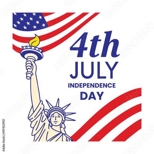 4th of july vector