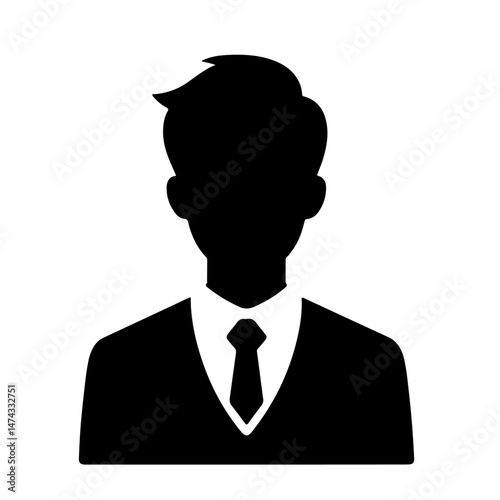 Waving Person Silhouette for Greeting and Communication Design