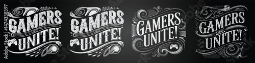 Typography and Chalk Art for Gamers and Online Innovators