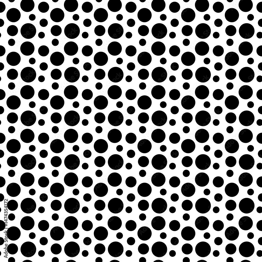 Abstract Black and White Dot Seamless Pattern Texture Background for Design Projects Abstract Black and White Dot Seamless Pattern Texture Background for Design Projects
