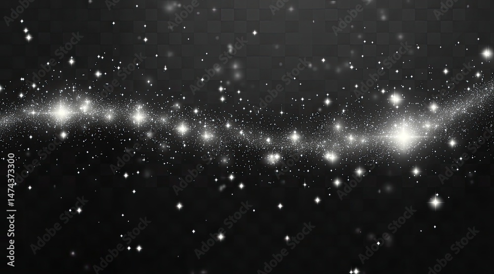 Obraz premium Cosmic Nebula Stream