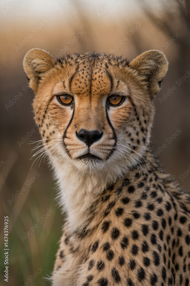 Obraz premium cheetah in the grass