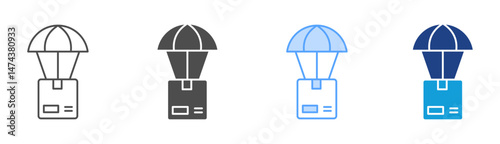 Dropshipping Icon Set Multiple Style Collection