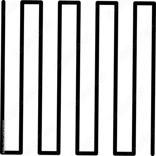 abstract geometric vertical line pattern vector art. abstract simple modern black half color short vertical line pattern art