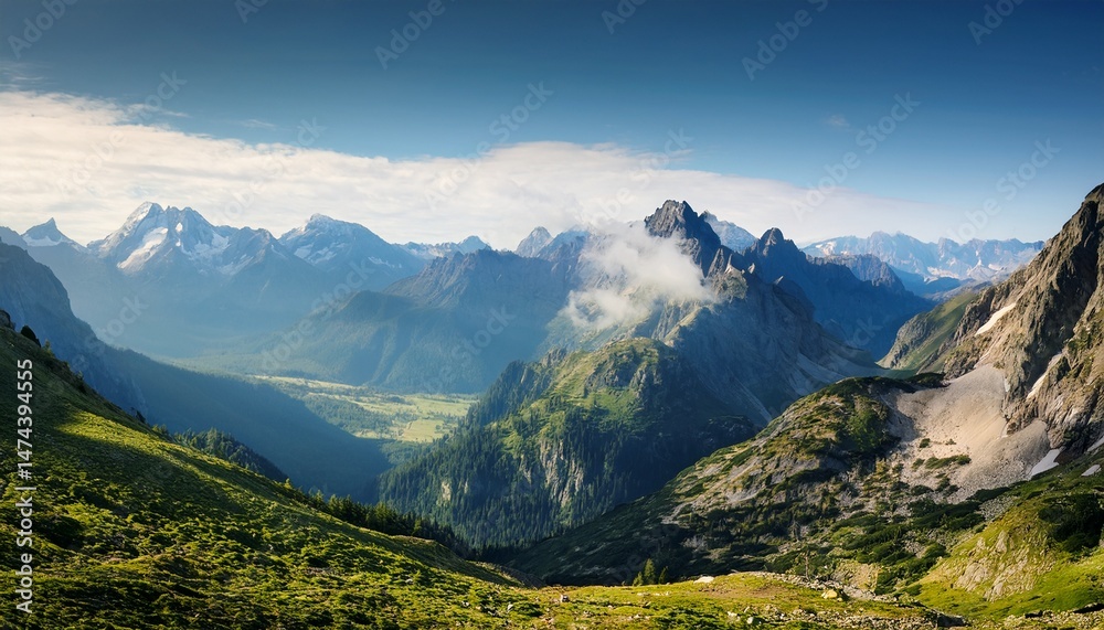 Obraz premium landscape with mountains