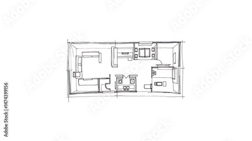 house plan blueprint
