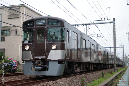 西武鉄道110周年記念装飾を纏った2000系電車_2023/6/10撮影
