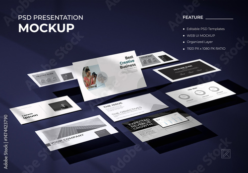Presentation Mockup Design Template