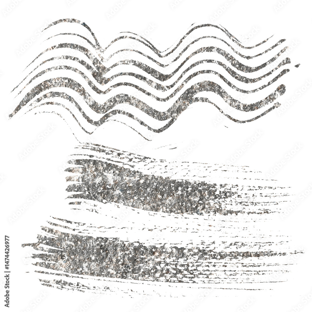 Obraz premium Silver glitter hand-drawn line.Silver Glitter Paint Brush Stroke. PNG glitter gradient Luxury element. Shiny glittering dust.