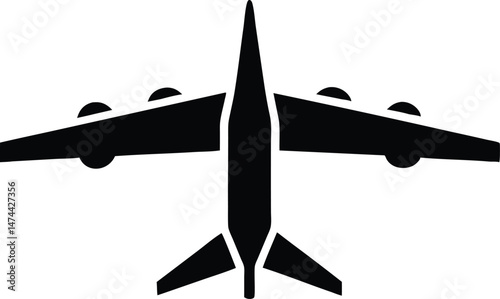 plane vector icon.
