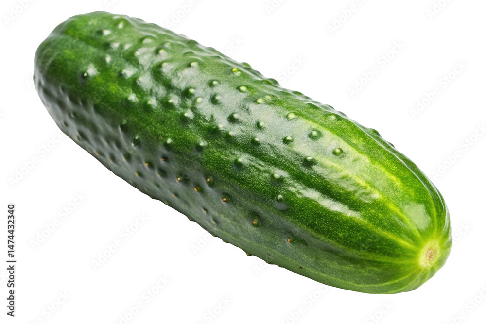 Fresh green cucumber isolated on black background for healthy eating and cooking recipes ideas on transparent background Fresh green cucumber isolated on black background for healthy eating and cooking recipes ideas on transparent background