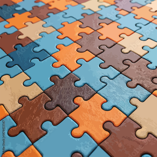 jigsaw puzzle pieces