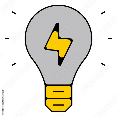 icone symbole pictogramme entreprise success ampoule idee