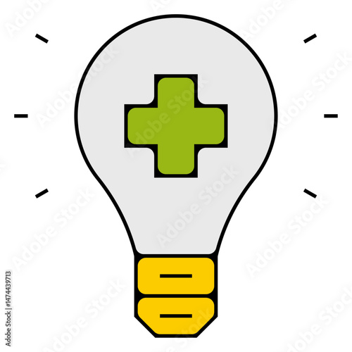 icone symbole pictogramme entreprise success idee ampoule verte