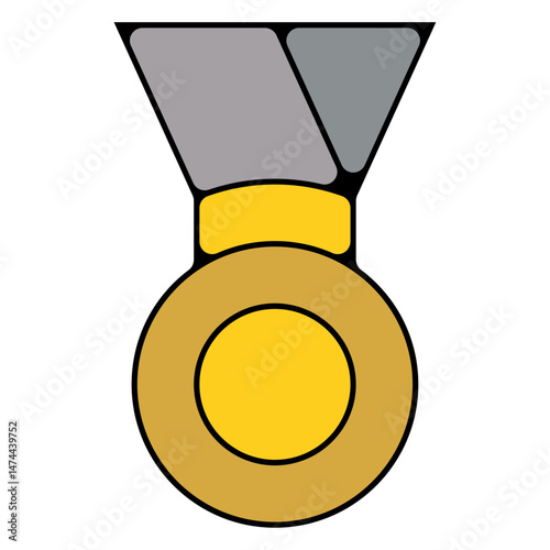 icone symbole pictogramme entreprise success medaille trophee premier