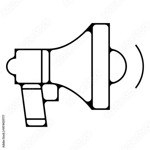 icone symbole pictogramme entreprise success megaphoe porte voie