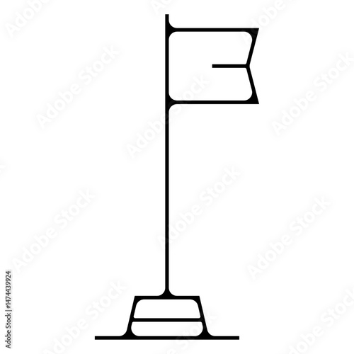 icone symbole pictogramme entreprise success travail depart arrivee