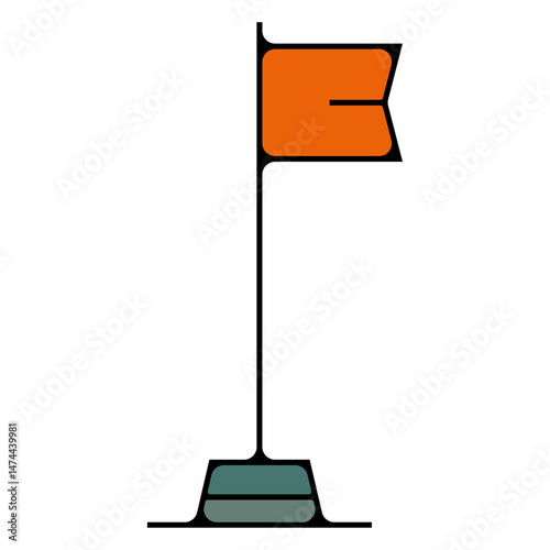 icone symbole pictogramme entreprise success travail depart arrivee