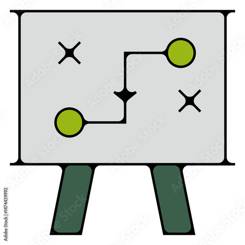 icone symbole pictogramme entreprise success travail document plan objectif