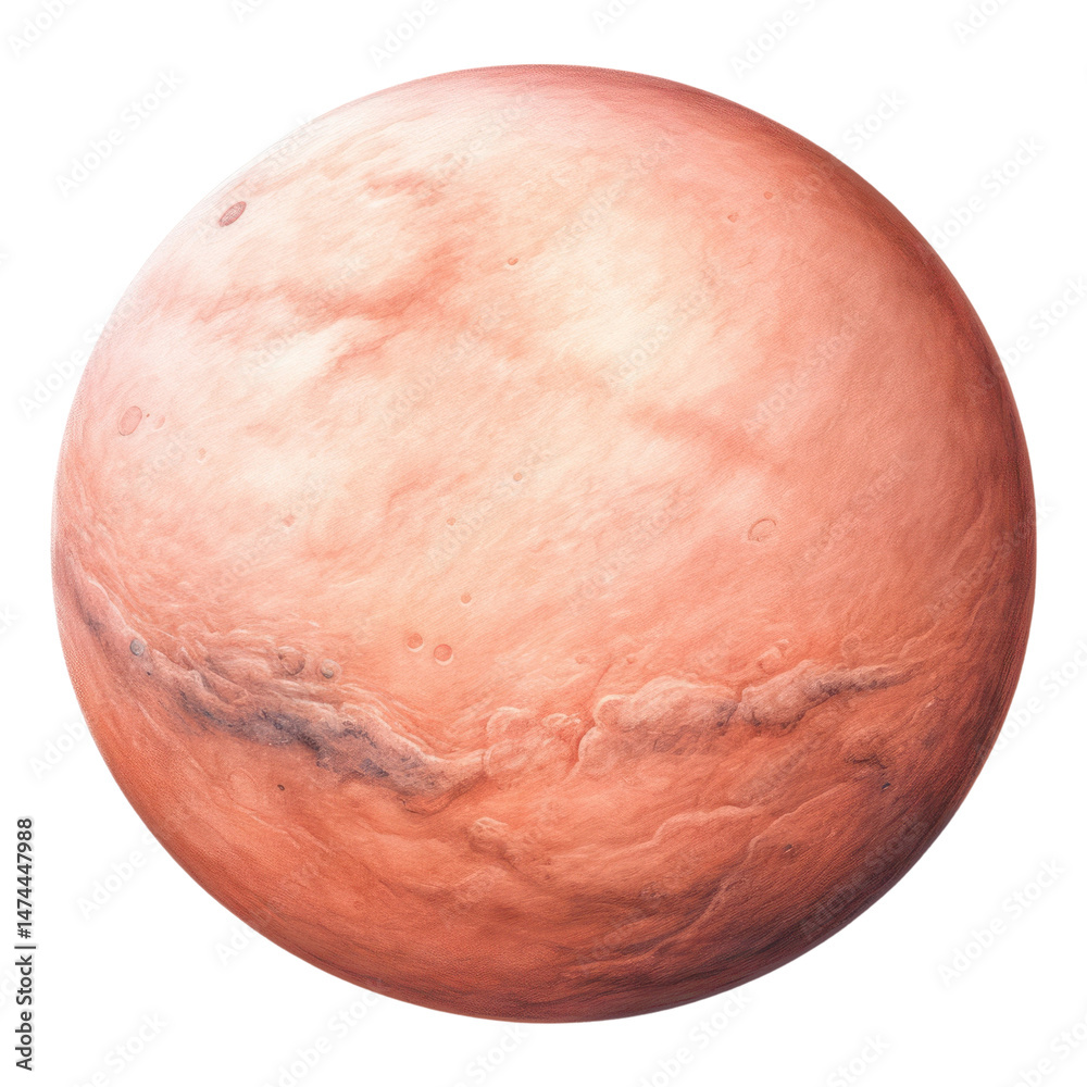 Fototapeta premium PNG Mars astronomy outdoors sphere.