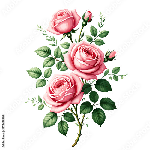 A beautiful bouquet of red roses symbolizes love and romance
