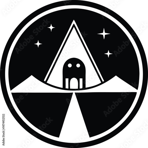 mission vector icon.
