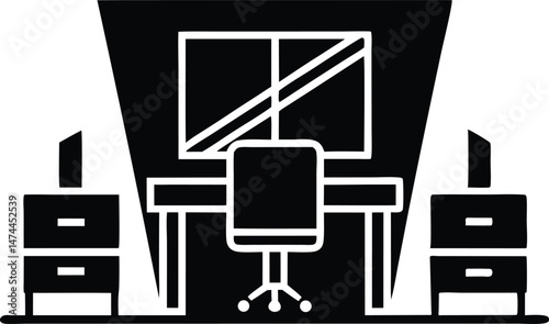 office vector icon.