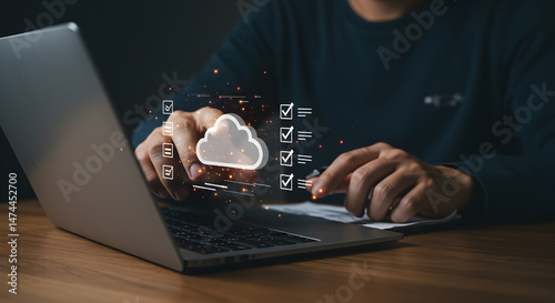 Cloud computing services data storage security solutions for business it infrastructure management online access