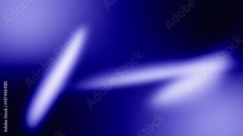 Abstract background with neon blue, purple gradients and glowing light streaks. Animation background, moving lines