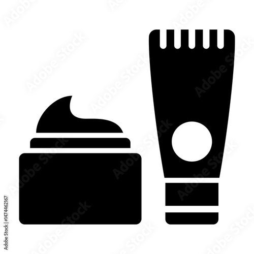 Skincare  Vector Glyph Icon Design
