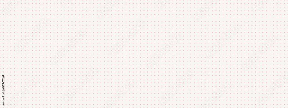 Fototapeta premium Dotted grid pattern for bullet journal paper. Clean and minimal background for digital or printable notebooks.
