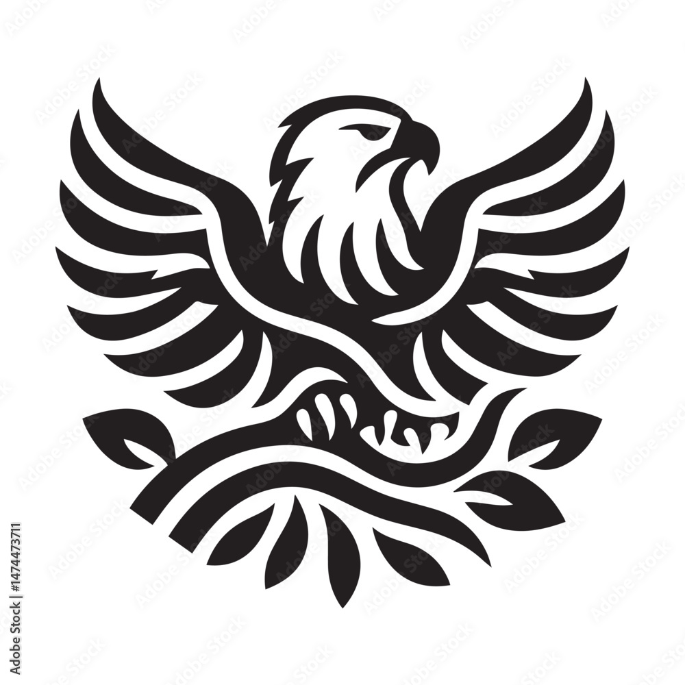 Obraz premium High Quality Eagle Silhouettes