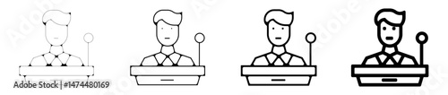 icone symbole pictogramme entreprise success travail discours graisse