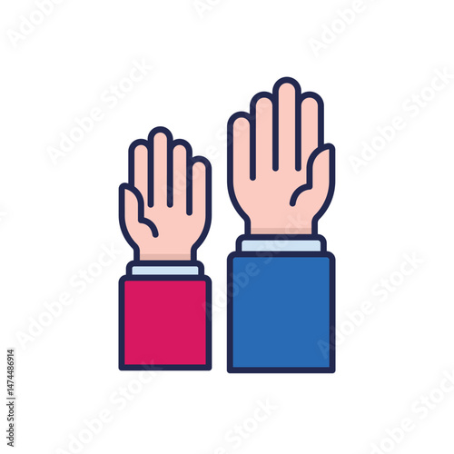 Democracy Vector icon