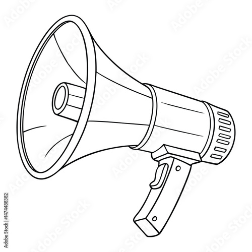 Loudspeaker vector illustration
