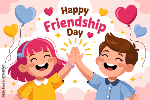 purple heart day, friendship day banner, international friendship day, happy friendship day, labor day, friendship banner, day banner, friendship poster, day poster, cute poster, cute kawaii, kawaii p