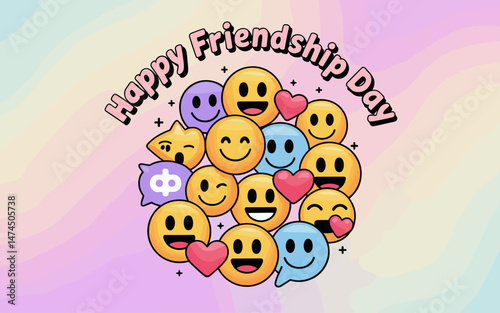 purple heart day, friendship day banner, international friendship day, happy friendship day, labor day, friendship banner, day banner, friendship poster, day poster, cute poster, cute kawaii, kawaii p