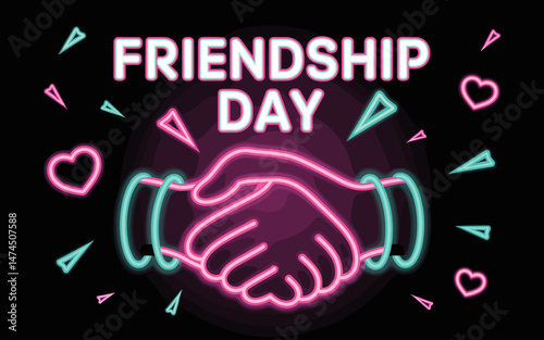 purple heart day, friendship day banner, international friendship day, happy friendship day, labor day, friendship banner, day banner, friendship poster, day poster, cute poster, cute kawaii, kawaii p