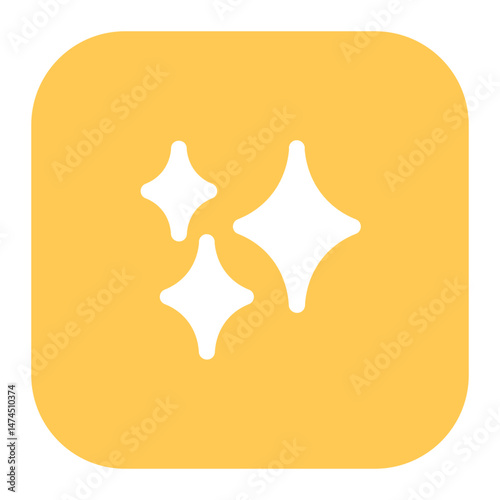 shining icon for illustration 