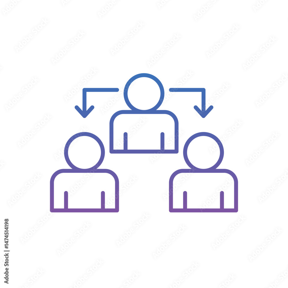 Delegates Vector icon Delegates Vector icon