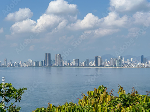 Panoramic view of Da Nang, Vietnam