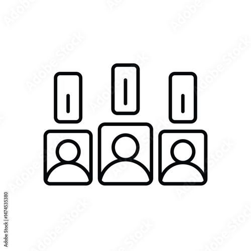 Election Result Vector icon